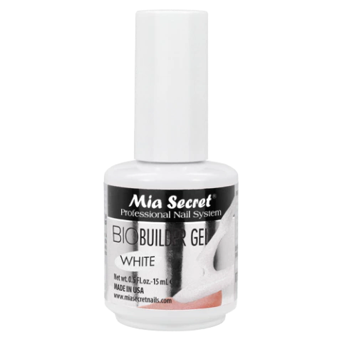 Biobuilder gel 15ml White Mia Secret - comprar online