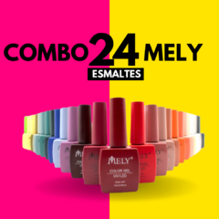 Combo 24 esmaltes Mely