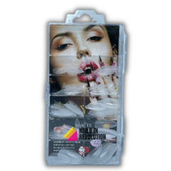 Tips para soft gel Prelimados MELY x100 ALMENDRA