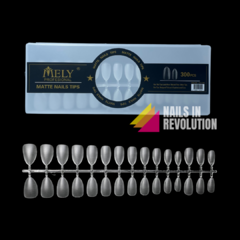 Tips cortos Mely x300 en caja ALMOND