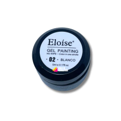 Gel paint 5ml ELOISE #02 BLANCO - comprar online