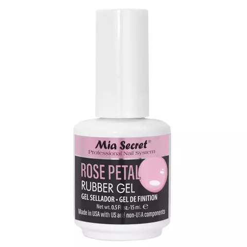 Rubber Top Gel Rose Petal 15ml Mia Secret - comprar online