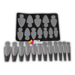 Molde de silicona para french (Pack x10) - comprar online