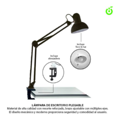 Lampara Articulada ChERIMOYA. INCLUYE FOCO - comprar online