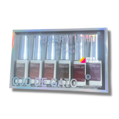 Esmalte ojo de gato Charm limit moonlight 5ml x6 unidades SERIE B en internet