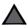 Plato triangular para deco - comprar online