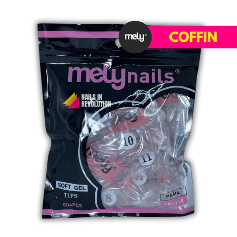 Tips Mely 504 unidades - COFFIN BOLSA NEGRA