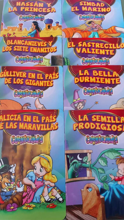 Pack Cuentilandia Nro. 1 x 8 titulos
