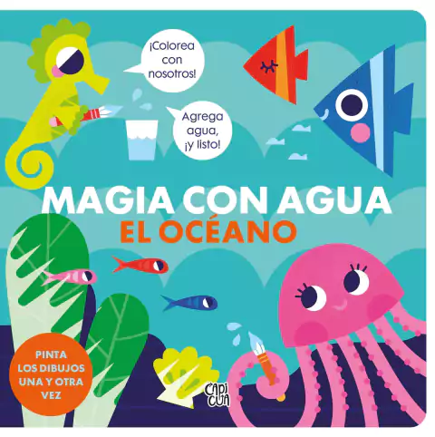 Magia con agua - El océano - Hojas duras