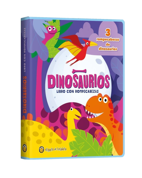 Dinosaurios - Libro con rompecabezas