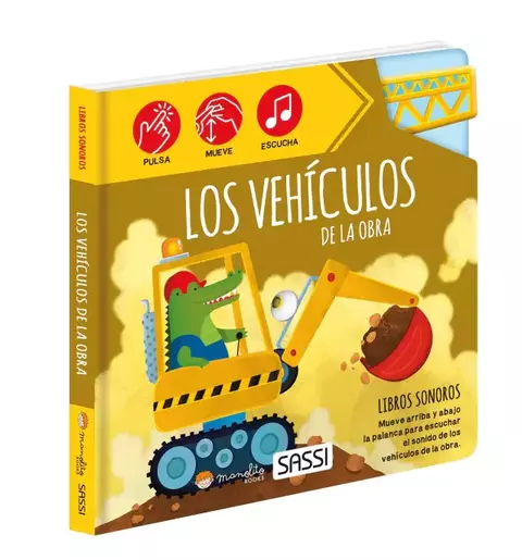 Los vehículos de la obra - Libro sonoro