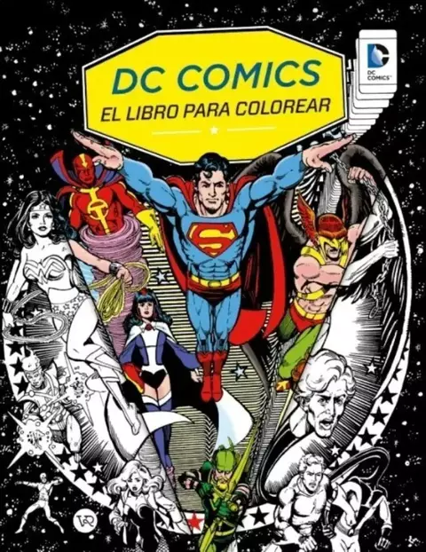 DC Comics - Libro oficial para colorear