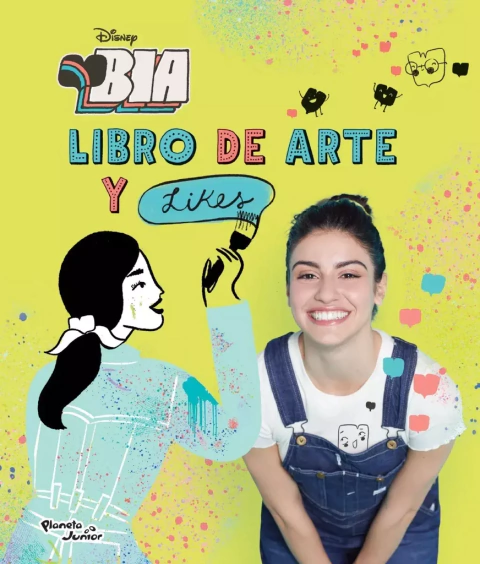 Libro de arte y likes - Bia