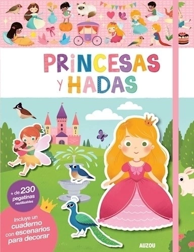 Princesas Y Hadas - Libro De Stickers
