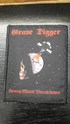 Parche - Grave Digger Heavy Metal Breakdown Sublimado
