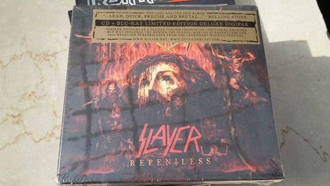 Slayer - Repentless CD + BLU RAY Digipack