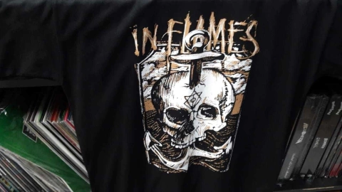 Remera In Flames - L