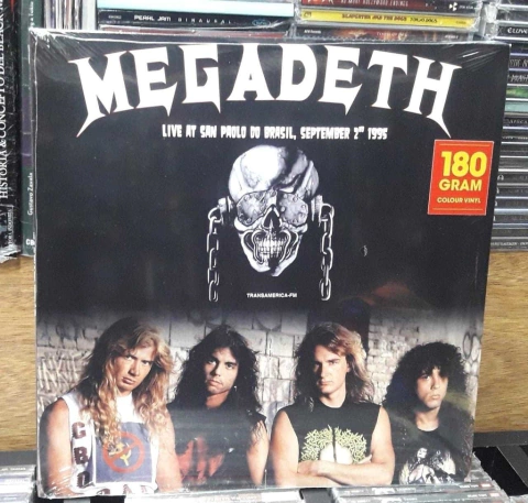Megadeth – Live At San Paolo Do Brasil, September 2nd 1995 /180 Gram Colour VINYL