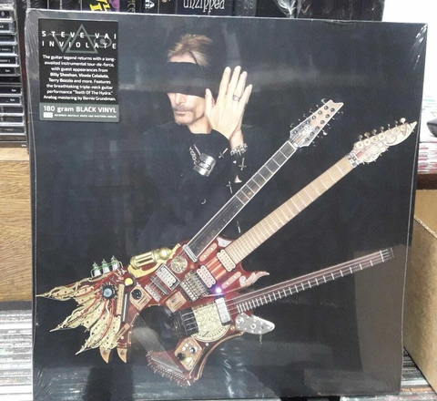 Steve Vai - Inviolate BLACK VINYL