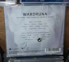 Wardruna Kvitravn first flight of the white raven - comprar online