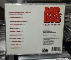 Mr. Big - Lean into It - comprar online