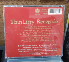 Thin Lizzy Renegade - comprar online