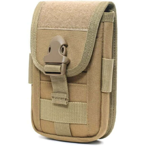 Pouch Coyote Molle Porta Objetos Militar Caza Pesca Supervivencia - comprar online
