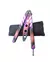 NAVAJA MARIPOSA FUCSIA SIN FILO ENTRENAMIENTO PRÁCTICA CON FUNDA NEGRA (2660-18) - comprar online