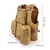 Chaleco táctico militar fsbe airsoft ajustable - tienda online