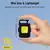 Imagen de Llavero Recargable Cob Doble Luz Lateral - 3 - Negro