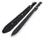 Machete Brasilero Acero 420 Mango Madera Negro Funda Nailon - comprar online
