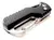 Cuchillo Mini Automático Rescate Con Mosquetón Negro - comprar online