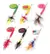 Kit Señuelos De Pesca X6 Cuchara De Metal Voladoras Spinner - tienda online