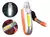 Silbato Linterna Luz Led Emergencia Llavero