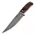 Cuchillo Artesanal Estilo Damasco Caza Pesca Hoja 11 Cm Funda - comprar online