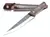 Cuchillo Mitzu Cocina Japones Filo Extremo Madera Rustico
