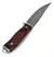 Cuchillo Artesanal Estilo Damasco Caza Pesca Hoja 11 Cm Funda en internet