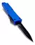Navaja Metal Retractil Automatico Pequeña Azul - comprar online