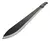 Machete Brasilero Acero 420 Mango Madera Negro Funda Nailon