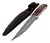 Cuchillo Artesanal Estilo Damasco Caza Pesca Hoja 11 Cm Funda - tienda online