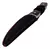 Imagen de Cuchillo Artesanal Estilo Damasco Caza Pesca Hoja 11 Cm Funda