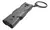 Llavero Silbato Metal Chato Táctico Camping Supervivencia - Elite Store 