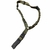 Correa Tactica Verde Bungee Boer® De 1 Punto P/ Arma Larga