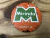 6 x 6 cm MIRINDA NARANJA Iman Decoracion P/Heladera o cualq metal CIRCULO