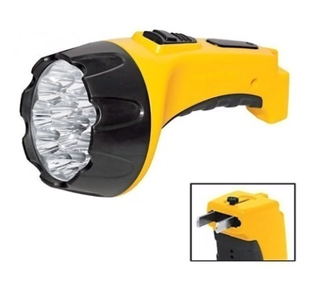 Linterna Recargable De 15 Led A 220v Larga Duracion