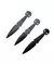 KUNAI CUCHILLO DE LANZAR PUNISHER X3 (YF207) en internet