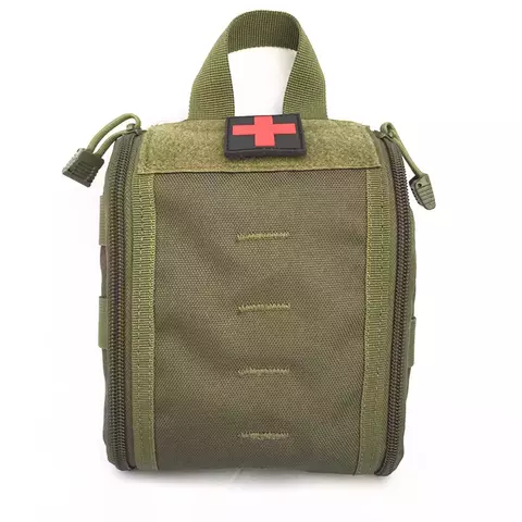 Pouch Verde OD medico primeros auxilios apertura rápida - comprar online
