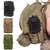 Pouch Negro Molle Corte Laser Porta Objetos Militar Caza Pesca Supervivencia