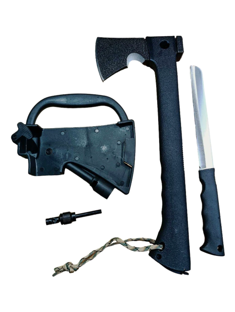 Hacha de camping de supervivencia, NEDFOSS 3 funciones