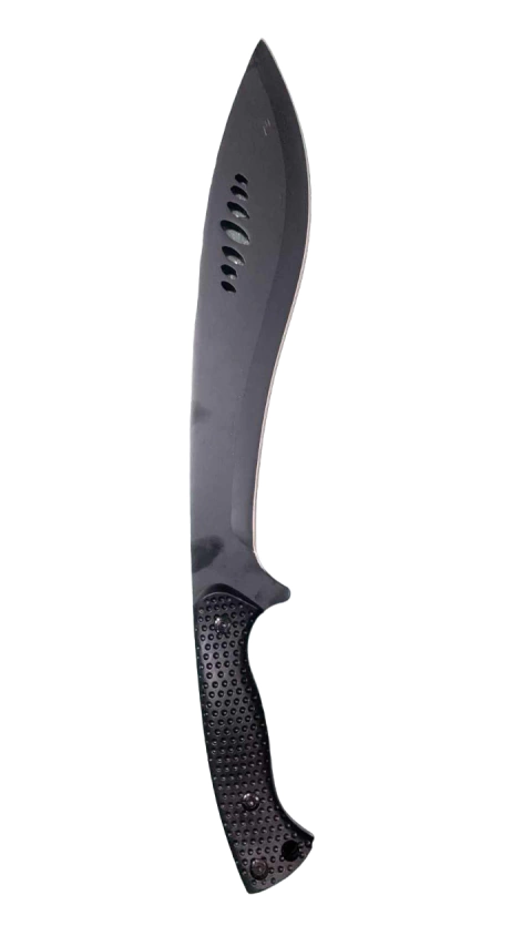 Machete Kukri Negro Táctico